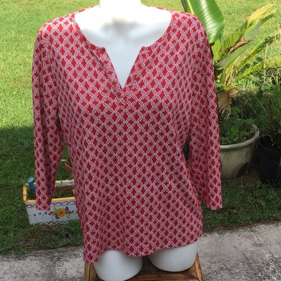 Kim Rogers Tops - 🌹NWOT Kim Rodgers Sz Large Must Have Top 🌹